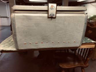 Antique Pepsi cola cooler
