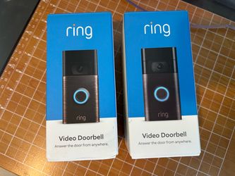 Ring Video Doorbell (2nd Gen) - Venetian Bronze (With Original Box)