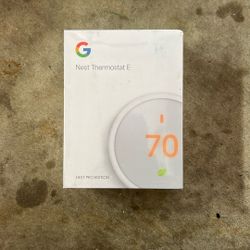 Google Nest Thermostat E