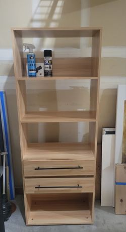 Oak Effect Bookshelf