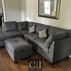 New Sectional Sofa Couch 