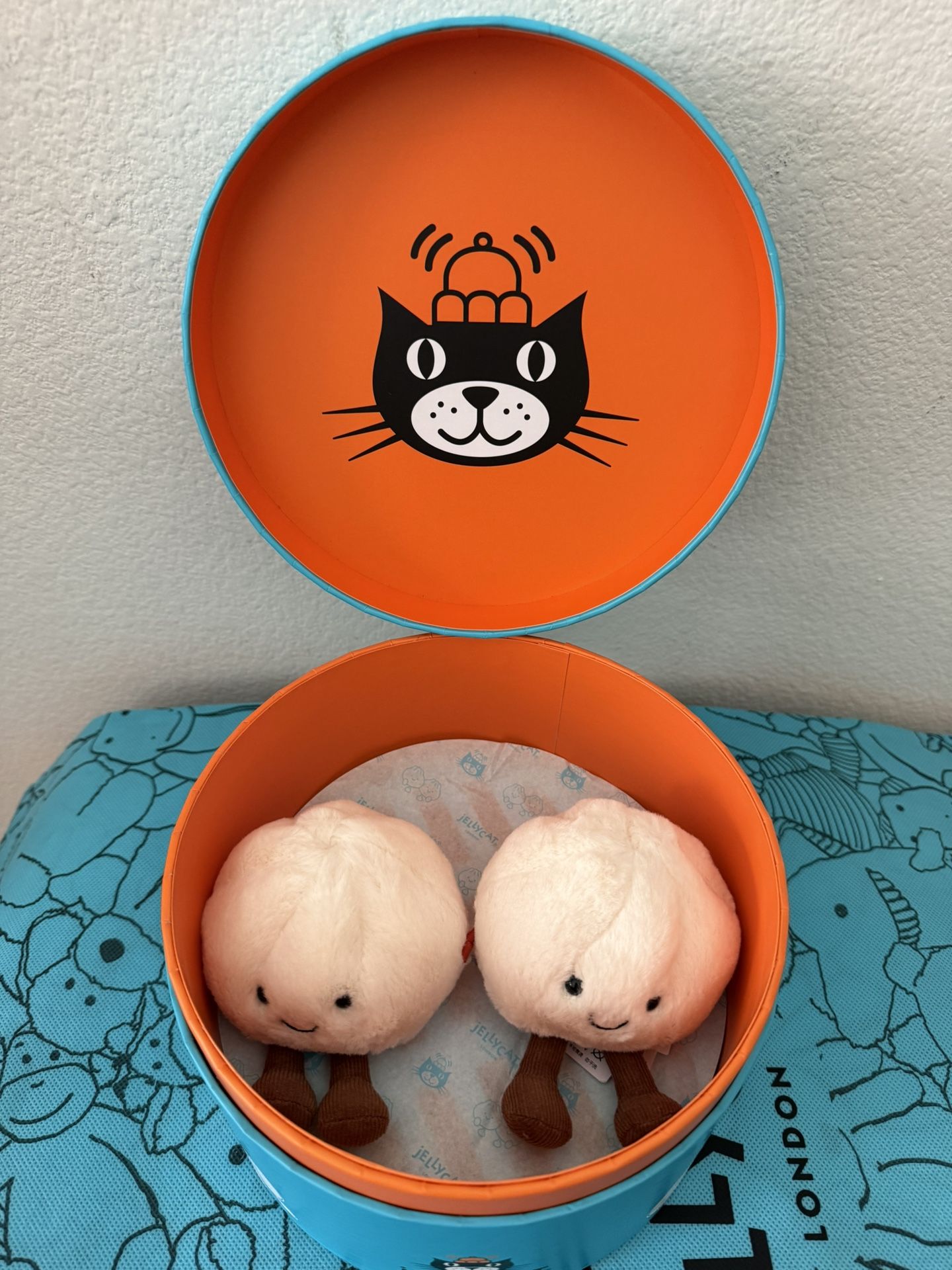 AUTHENTIC‼️ Jellycat Yum & Sum Dumplings with Steamer Basket