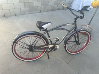 -Huffy Crankbrook Mens 26 Inches Beach Cruiser Bicycle-