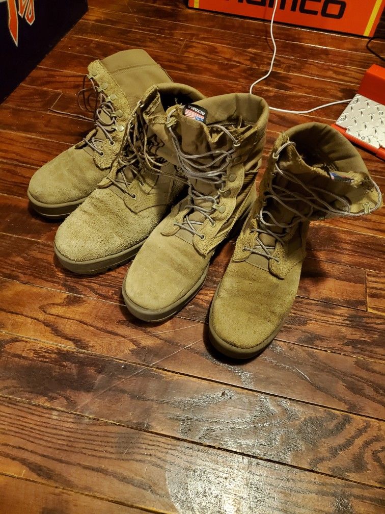 Army OCP boots 8R
