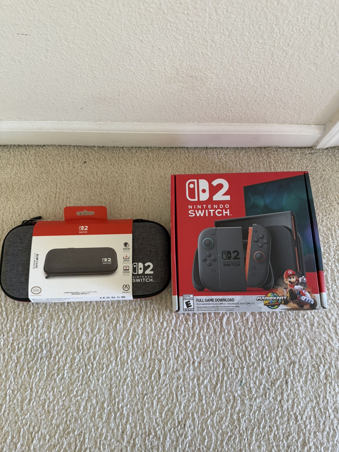 Nintendo Switch 2 Mario Kart Bundle + Case – BRAND NEW – No Tax – Save $80!