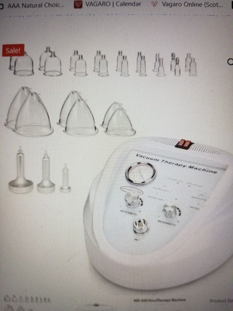 Vacuum Cupping Therapy Machine