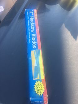 12" HACKSAW BLADES