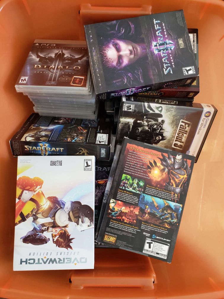 Lots of videogames PC/PS3/PS4