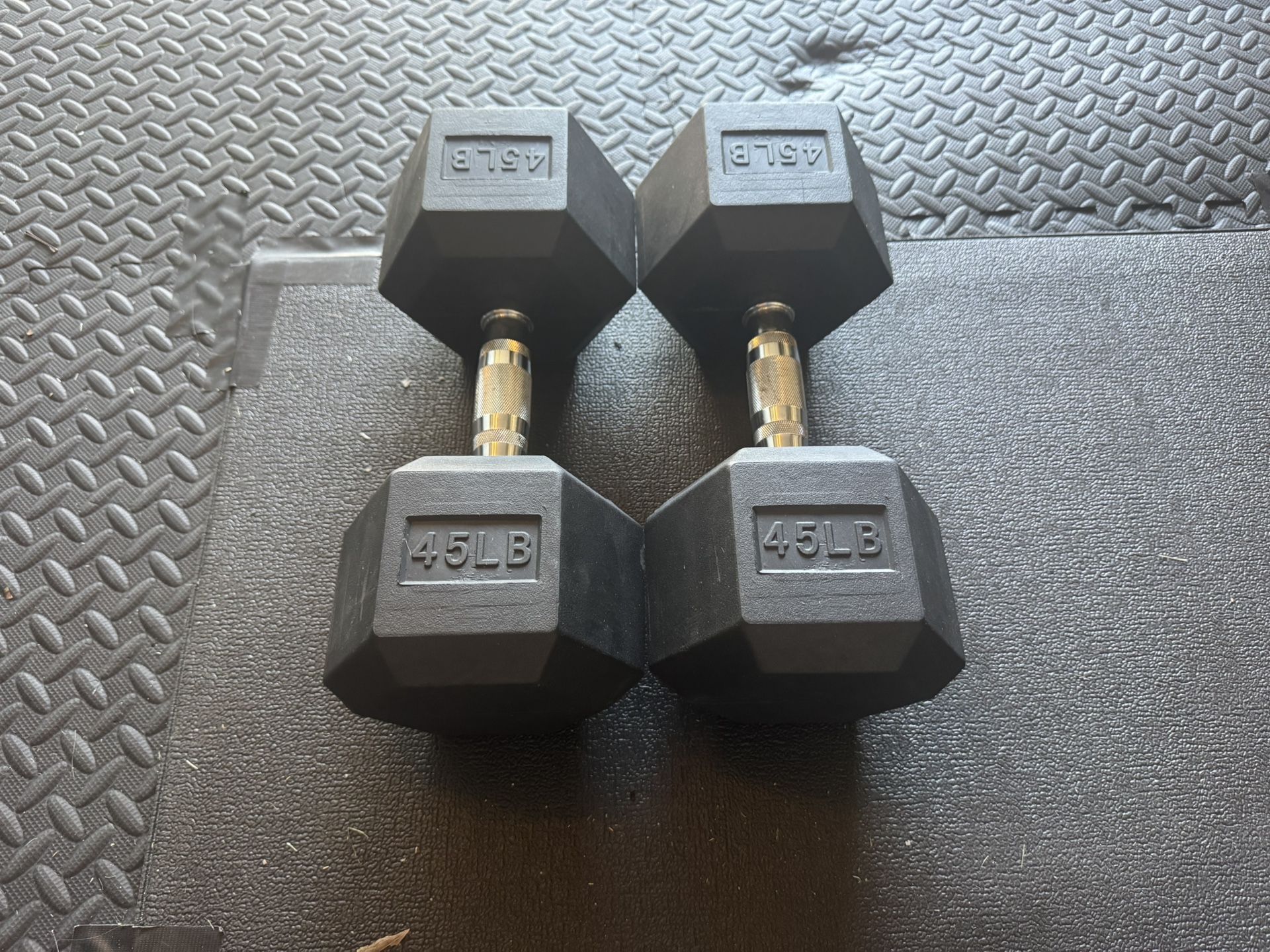 45 Lb Dumbbells (pair)