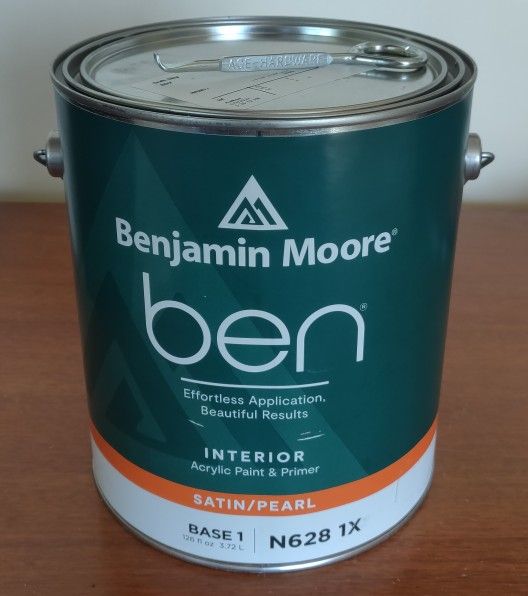 1 Gallon Benjamin Moore Paint Soft Sky Blue