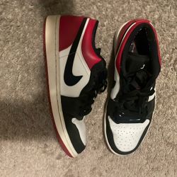 Jordan 1 Low Black Toe