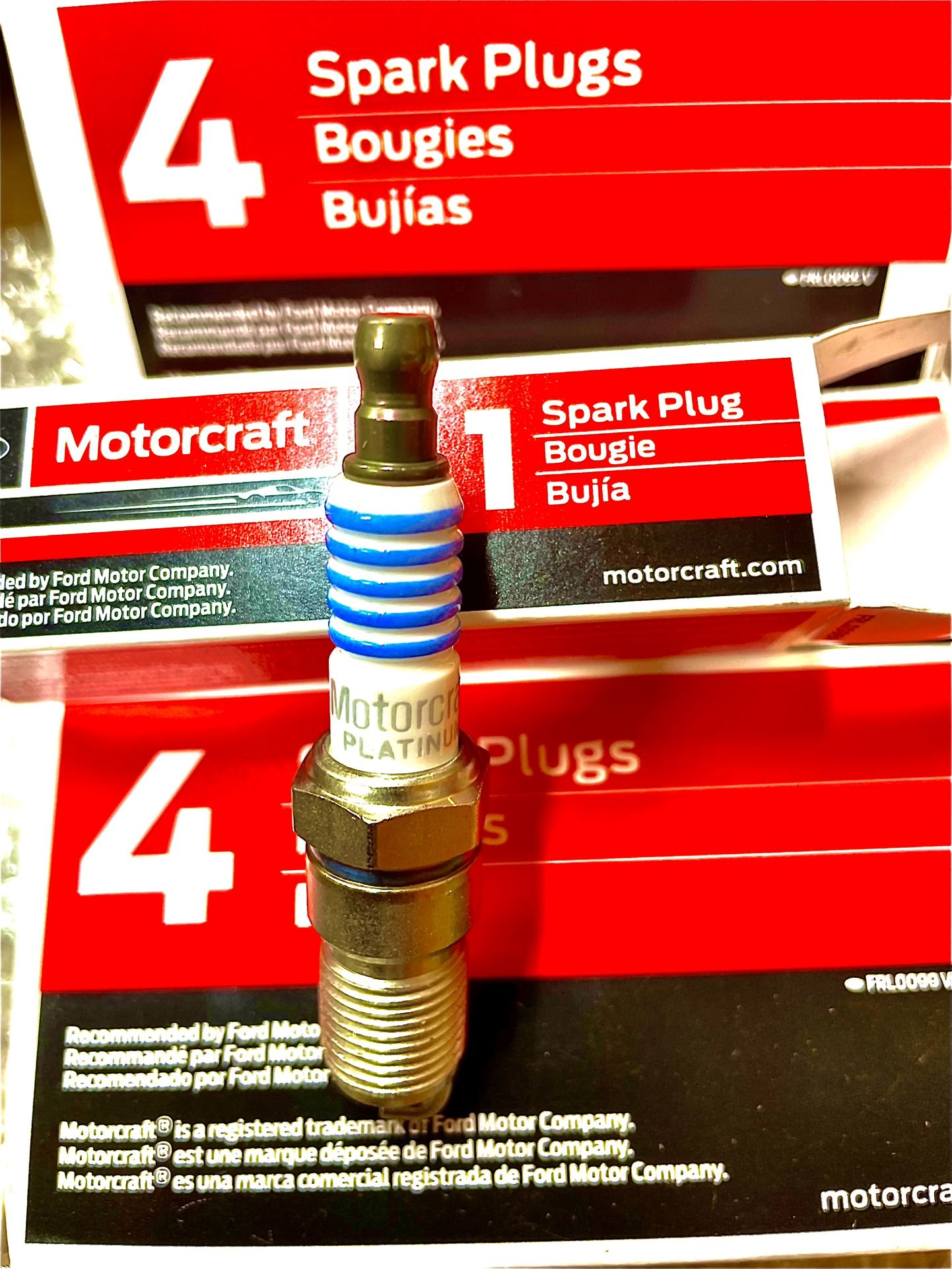 Ford Motorcraft Platinum Spark Plugs