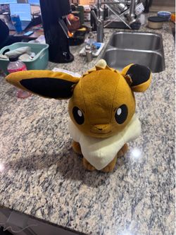 Pokemon Plush Eevee 2018 Poke doll DX Big 15"
