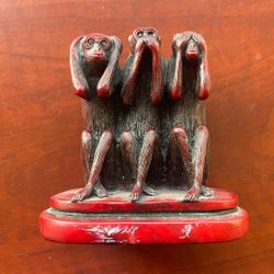 3 Monkeys See Speak Hear No Evil