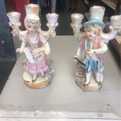 Vintage Candle Holders