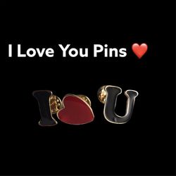 I Love You Pin Set