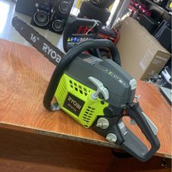 Ryobi 16” Chainsaw Barely Used!