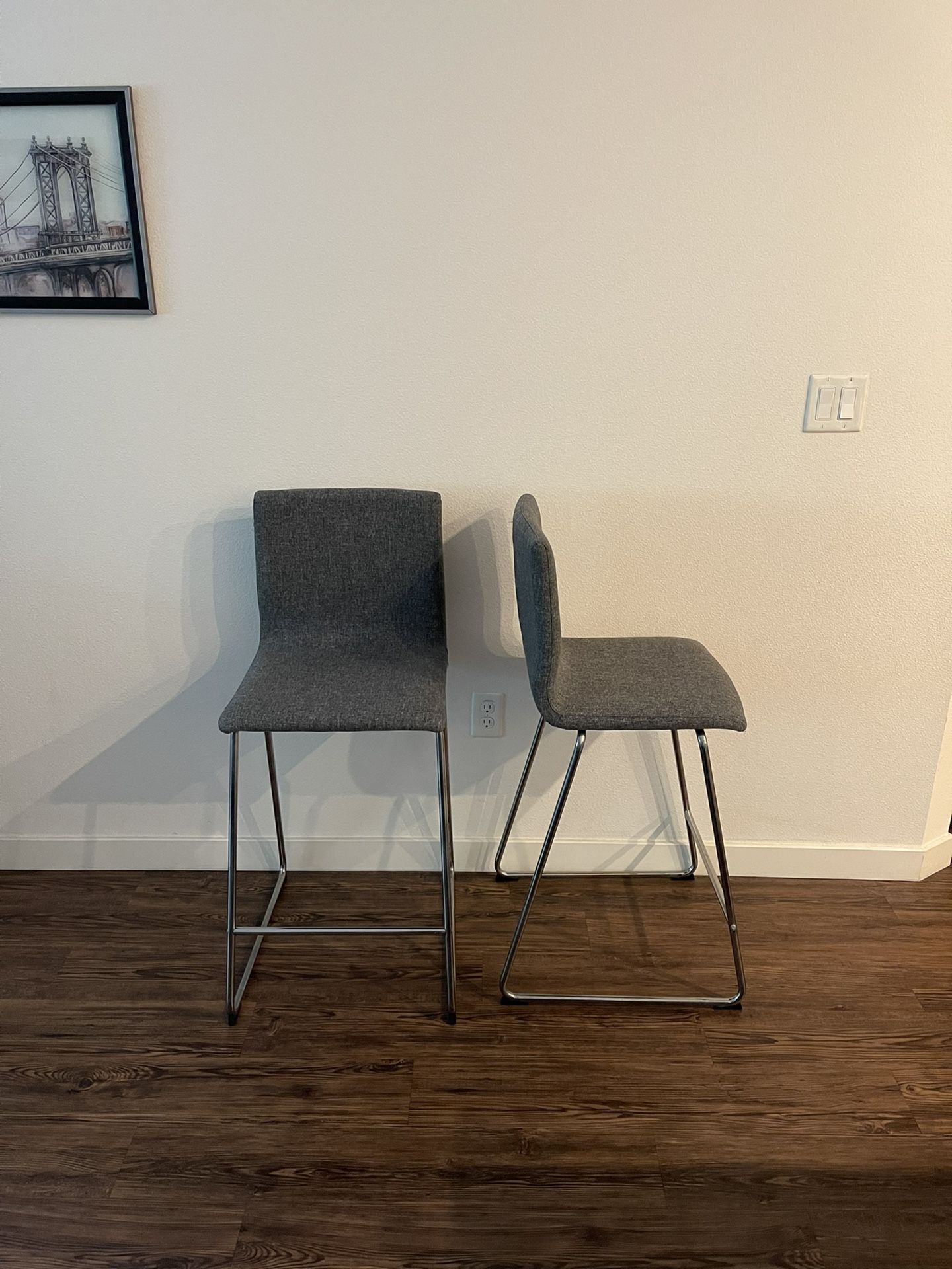 IKEA Volfgang Bar Stool, Gray - x2 for Sale in Santa Ana, CA - OfferUp