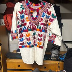 MILPA WOMEN OAXACAN FRIDA HANDMADE EMBROIDERED MEXICAN