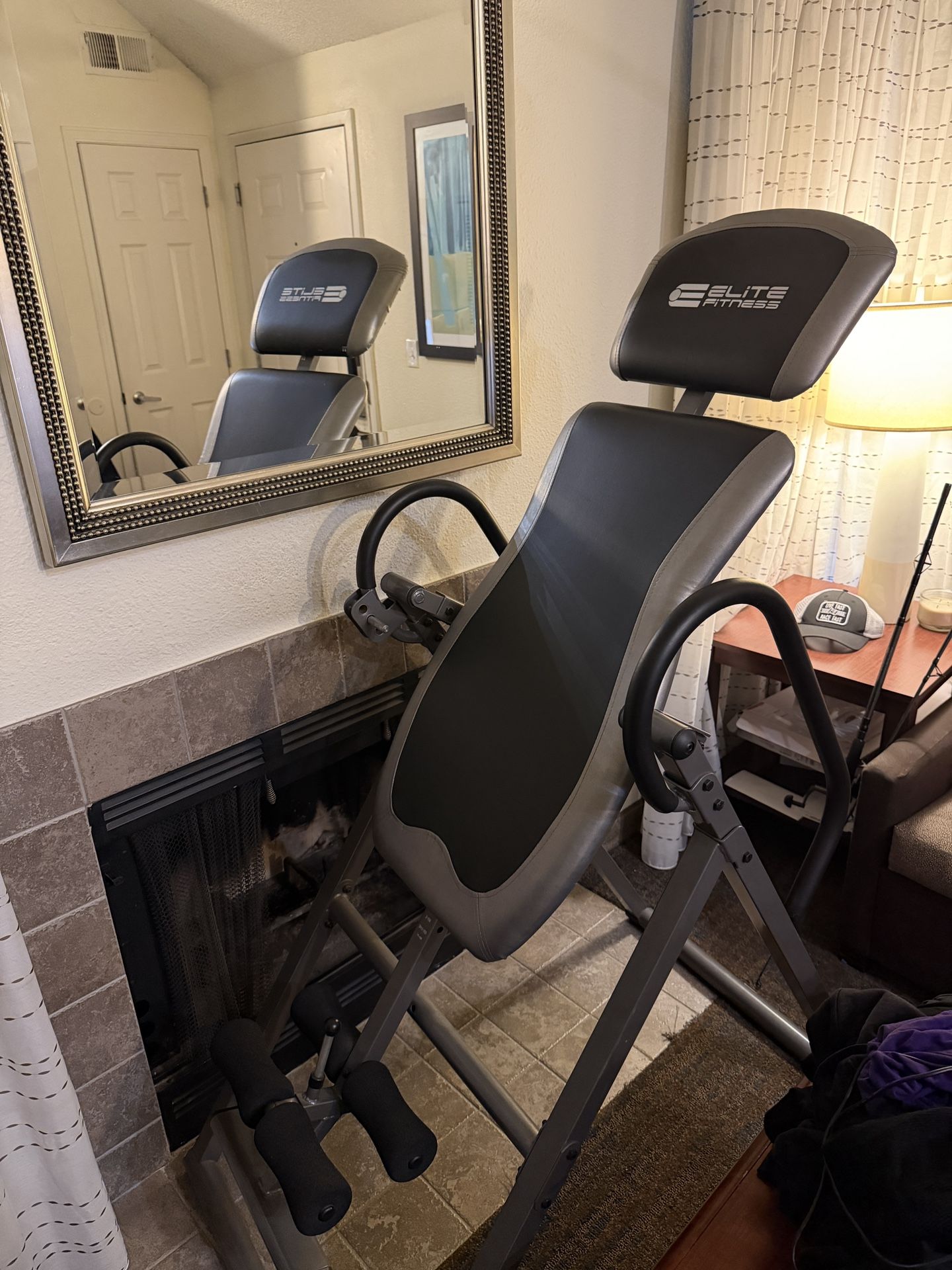 Used Elite Fitness Inversion Table 