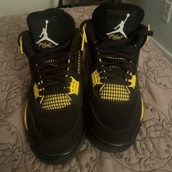 Yellow And Black Thunder 4s