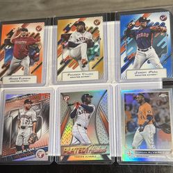 🚨🔥 HOUSTON ASTROS NUMBERED PARALLEL LOT 🔥🚨 Clemens /25 • Valdez /50 • Peña 01/75 • Yordan • Altuve