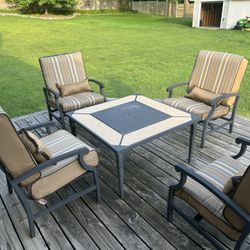 Patio Furniture With Fire Pit 