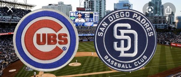 Cubs Vs Padres Tickets