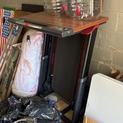 Walking Or Running Treadmill With Desk Attached 