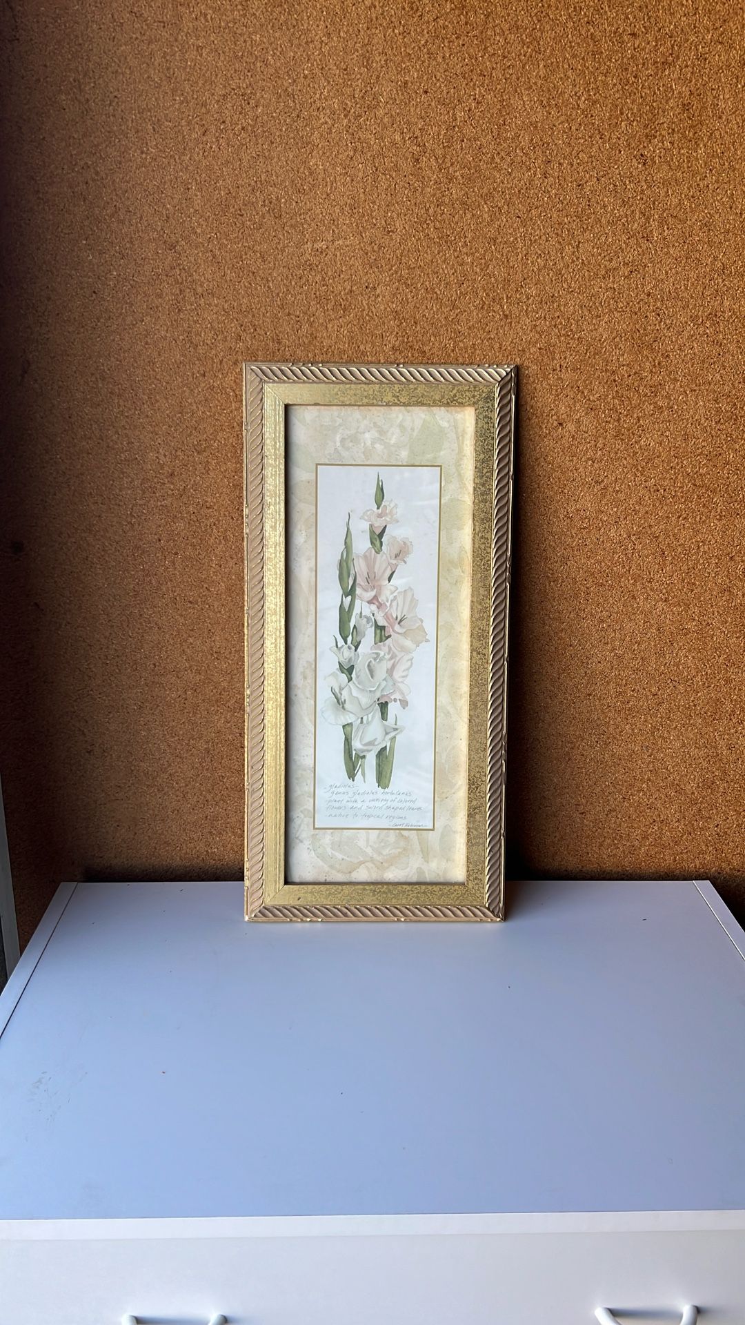 Watercolor Painting Of Flowers With Description
