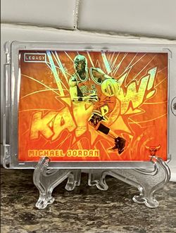 MICHAEL JORDAN RED💥KAPOW💥REFRACTOR 2021 MADE BY LEGACY ENCASED & SEALED🔥HOT🔥