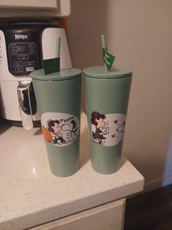 Starbucks x Peanuts Snoopy Tumbler Set of 2