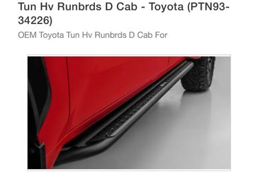 Tundra running boards