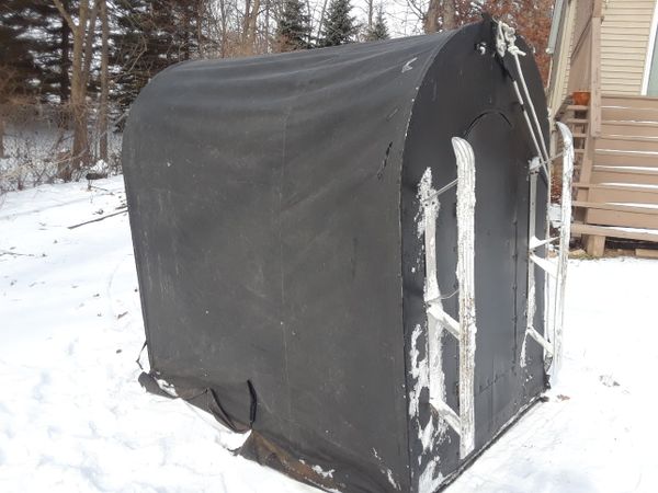 Senco Super Shack 2 Man Ice Fishing/ Pike Spearing Shanty for Sale in ...