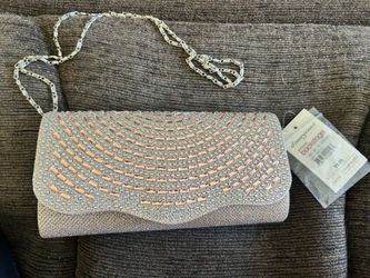 Purse Brand New Small Champagne Color 8 inches
