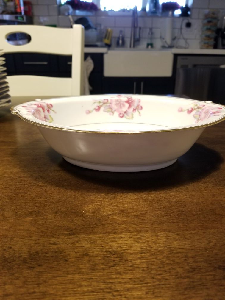 Fine China Occupied Japan Serving Bowl