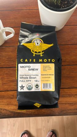 Café Moto Moto brew whole bean 12 ounce