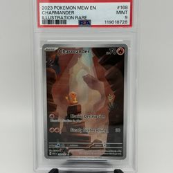 Charmander 168/165 PSA 9 Pokémon