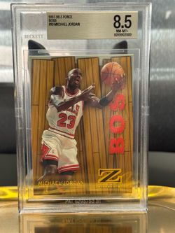 1997-98 Skybox Z-Force Boss Michael Jordan #10 BGS 8.5 NM-MT