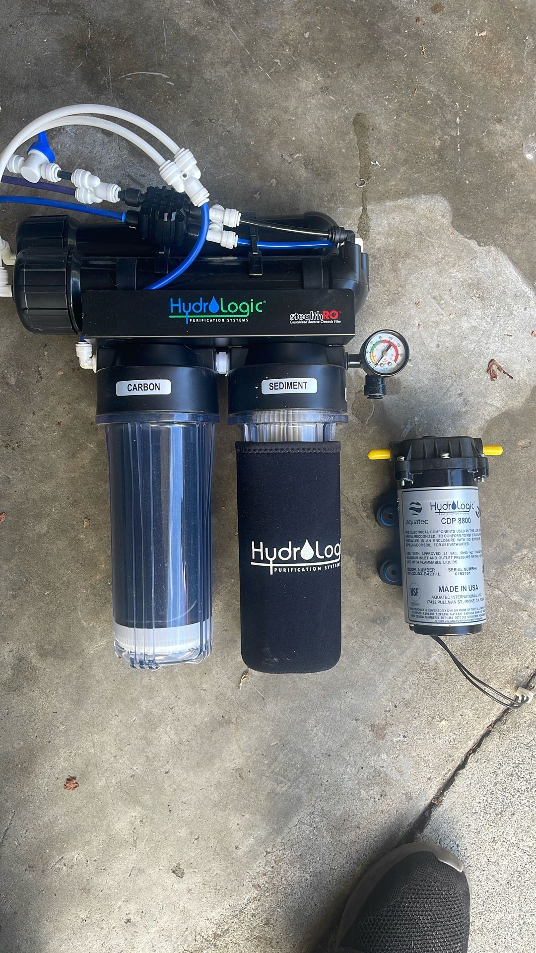 Hydrologic purification system