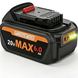 (New) 20v 6.0 Ah Lithium-ion Battery 