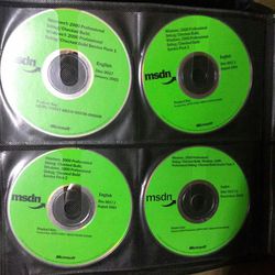 Microsoft MSDN Discs