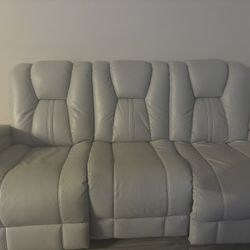 Gray Reclining Couch From Rooms To go