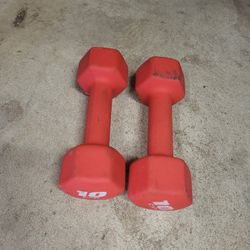 Dumbells Pair 1$ A Pound