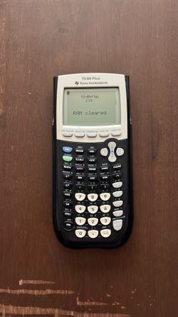 Texas Instruments. TI-84 Plus.