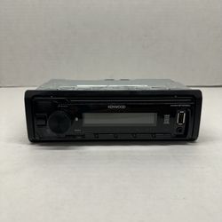 Kenwood KMM-BT232U  Bluetooth - USB - AUX Input Single Din CD Car Radio Receiver