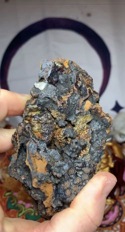 Psychedelic Iridescent Goethite Aka Turgite From Spain