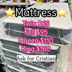 New Mattresses  Twin mattress Full mattress Queen mattress  King mattress  Colchones nuevos  Beds 