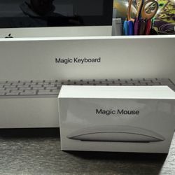 Apple Magic Mouse And Magic Keyboard Brand New 