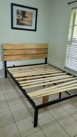 Queen bed